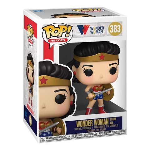Figurine Funko Pop ! - N°383 - Wonder Woman - Classicwww/shield